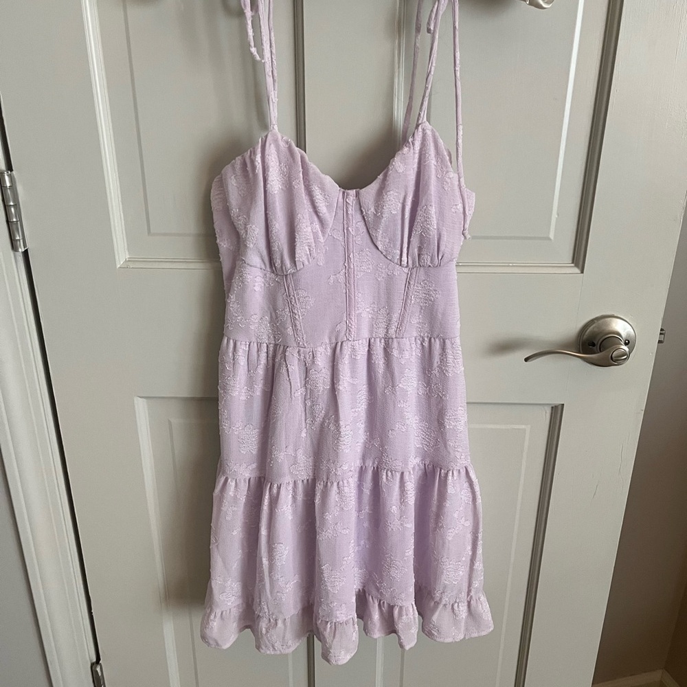 Wild Fable Light Purple Lace Dress